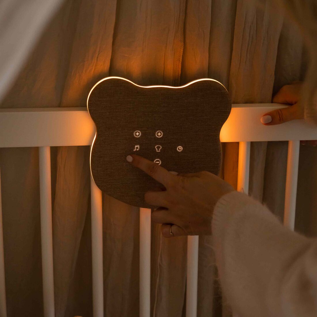 Alternative view of Leila's Beer White Noise Nachtlampje